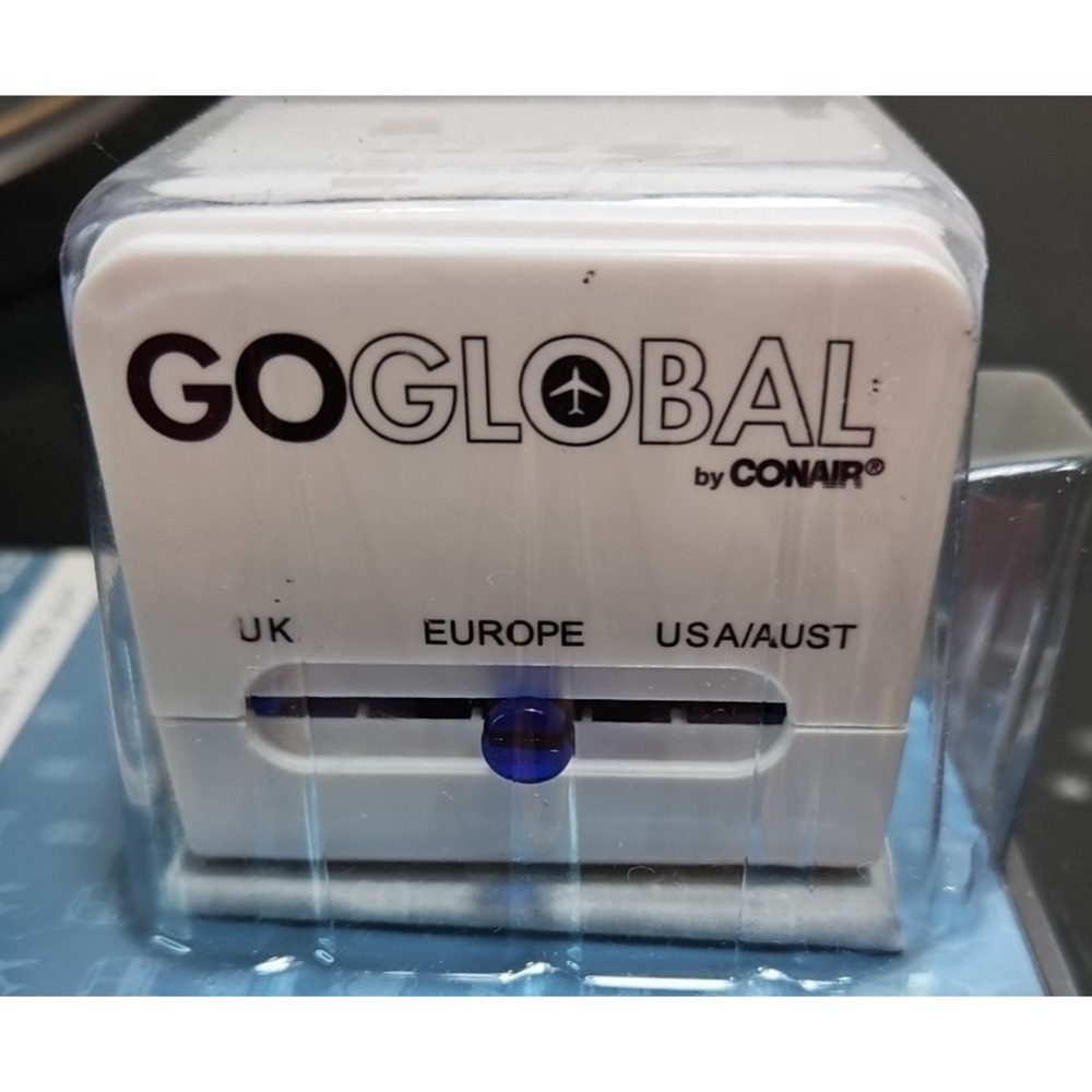NIB Go Global All in One Adapter W/ Built in USB Port CONAIR GG250AD-320 New NOS - Picture 6 of 14